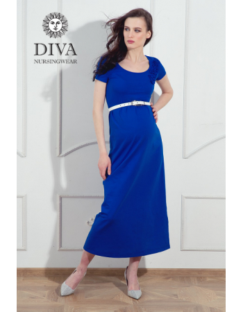 Nursing Dress Diva Nursingwear Dalia, Azzurro