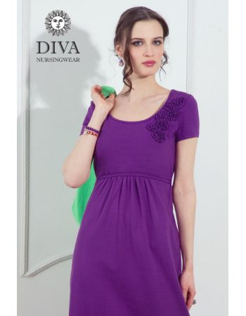 Nursing Dress Diva Nursingwear Dalia, Viola