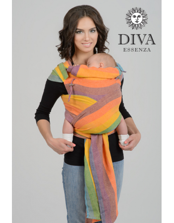 Diva Essenza Mei Tai 100% cotton twill weave: Fiesta