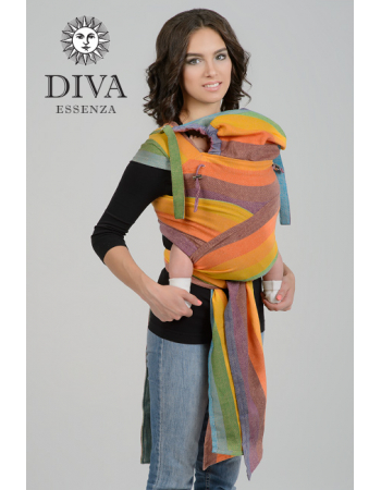 Diva Essenza Mei Tai 100% cotton twill weave: Fiesta