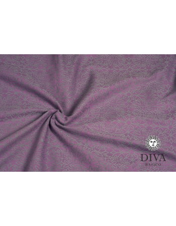 Diva Basico Mei Tai 100% cotton with a hood: Lilla