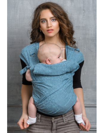 Diva Basico Mei Tai 100% cotton with a hood: Luna