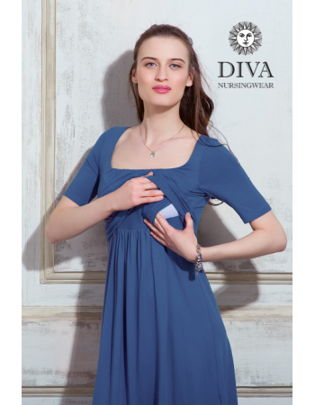 Nursing Dress Diva Nursingwear Stella, Notte