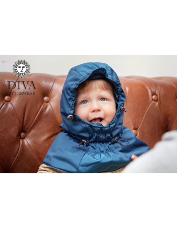 Babywearing Winter Coat 4 in 1 with a Back-Carry Option, Pietra