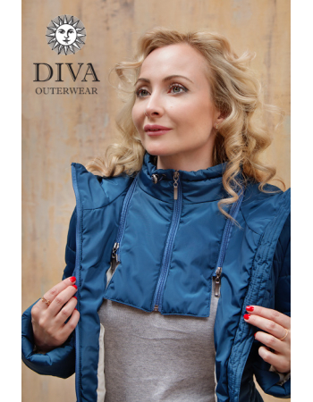 Babywearing Winter Coat 4 in 1 with a Back-Carry Option, Pietra