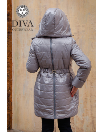 Babywearing Winter Coat 4 in 1 with a Back-Carry Option, Pietra