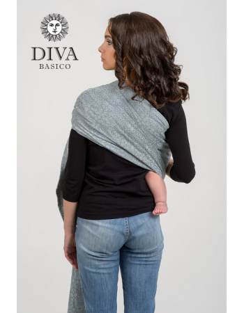 Diva Basico 100% cotton: Argento Ring Sling