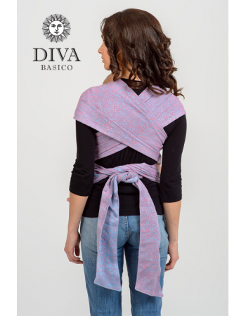 Diva Basico Mei Tai 100% cotton: Orchidea