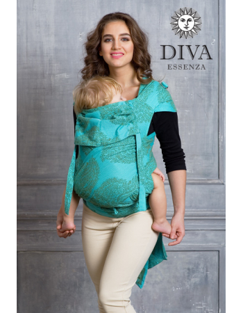 Diva Toddler Mei Tai 100% cotton: Menta