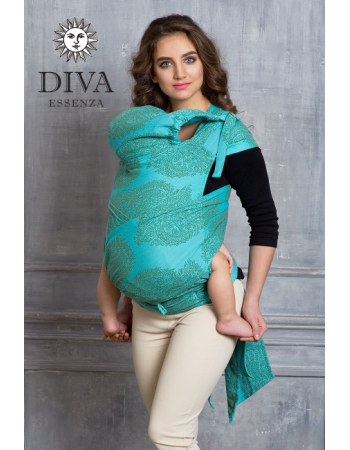 Diva Toddler Mei Tai 100% cotton: Menta