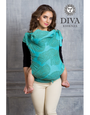 Diva Toddler Mei Tai 100% cotton: Menta