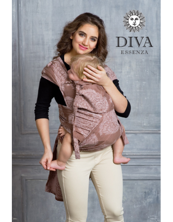 Diva Toddler Mei Tai 100% cotton: Moka