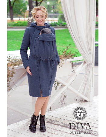 Babywearing Wool Winter Coat, Notte