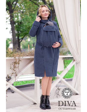 Babywearing Wool Winter Coat, Notte