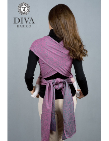 Diva Basico Mei Tai 100% cotton: Perla