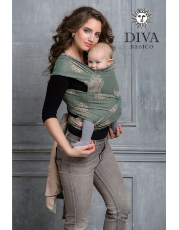Diva Basico Mei Tai 100% cotton: Pino
