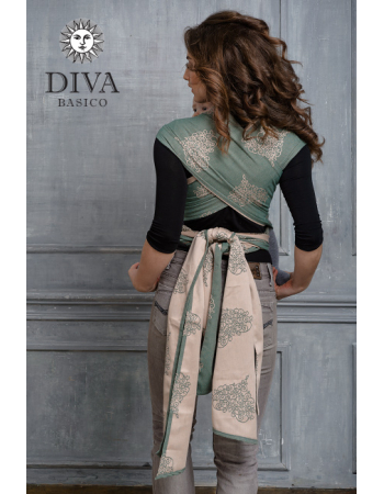 Diva Basico Mei Tai 100% cotton: Pino
