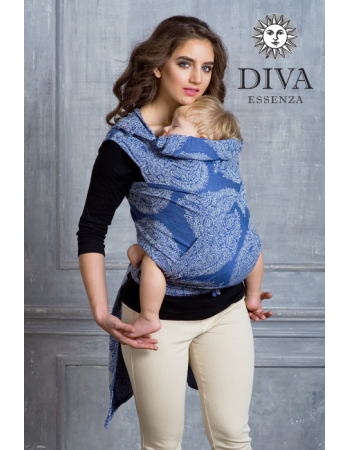 Diva Toddler Mei Tai 100% cotton: Azzurro