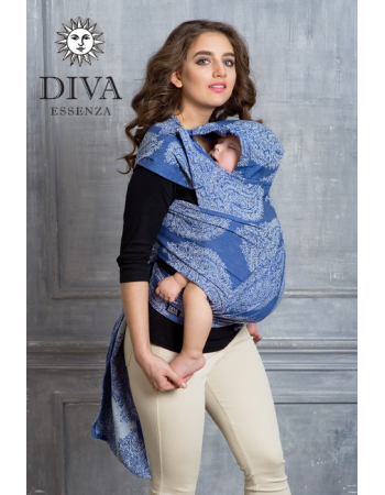 Diva Toddler Mei Tai 100% cotton: Azzurro