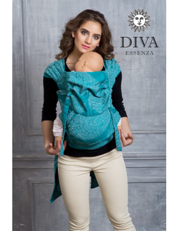 Diva Toddler Mei Tai 100% cotton: Smeraldo