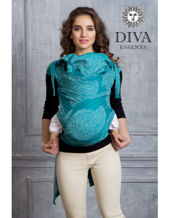 Diva Toddler Mei Tai 100% cotton: Smeraldo