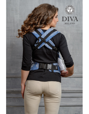 Diva Essenza Wrap Conversion Buckle Carrier: Azzurro