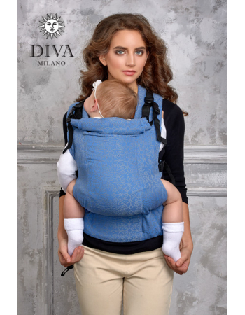 Diva Basico Wrap Conversion Buckle Carrier: Zaffiro