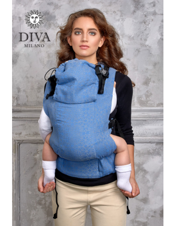 Diva Basico Wrap Conversion Buckle Carrier: Zaffiro