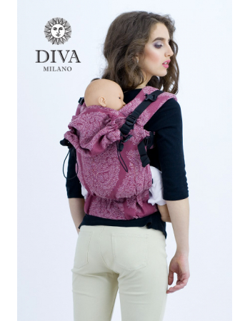 Diva Essenza Wrap Conversion Buckle Carrier: Berry, The One!