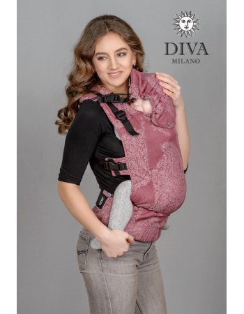 Diva Essenza Wrap Conversion Buckle Carrier: Berry