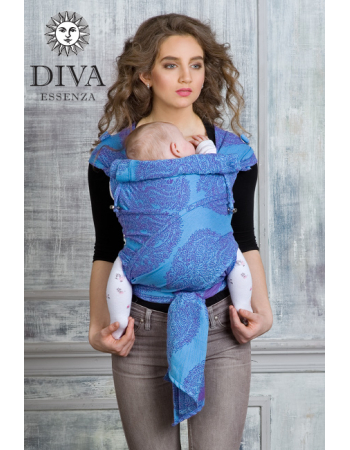 Diva Essenza Mei Tai 100% cotton: Celeste