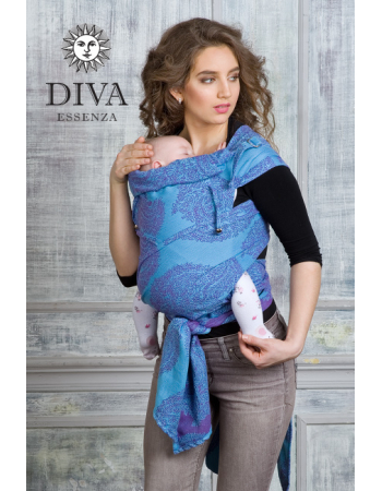 Diva Essenza Mei Tai 100% cotton: Celeste