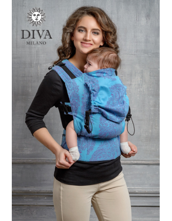 Diva Essenza Wrap Conversion Buckle Carrier: Celeste