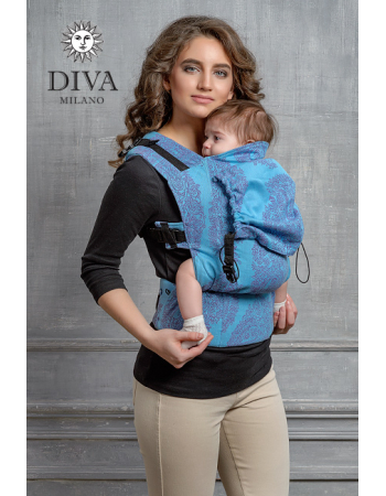 Diva Essenza Wrap Conversion Buckle Carrier: Celeste