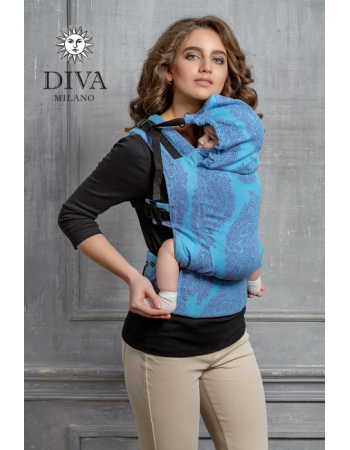 Diva Essenza Wrap Conversion Buckle Carrier: Celeste