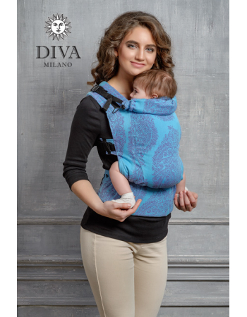 Diva Essenza Wrap Conversion Buckle Carrier: Celeste