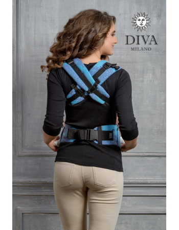 Diva Essenza Wrap Conversion Buckle Carrier: Celeste