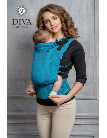 Diva Essenza Wrap Conversion Buckle Carrier: Ceruleo