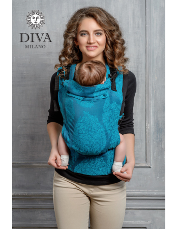 Diva Essenza Wrap Conversion Buckle Carrier: Ceruleo