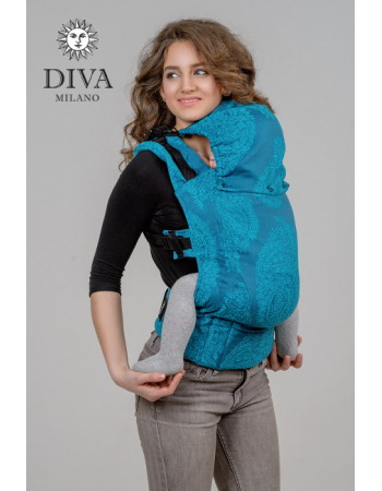 Diva Essenza Wrap Conversion Buckle Carrier: Ceruleo