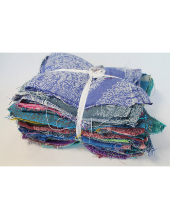 Diva Essenza Wrap Scraps, 2-colored All Cotton, 1kg