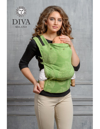 Diva Essenza Wrap Conversion Buckle Carrier: Erba