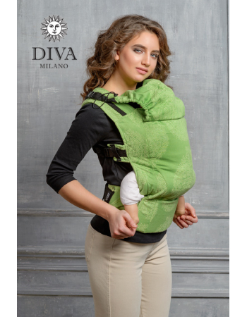 Diva Essenza Wrap Conversion Buckle Carrier: Erba