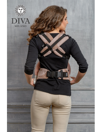 Diva Essenza Wrap Conversion Buckle Carrier: Moka