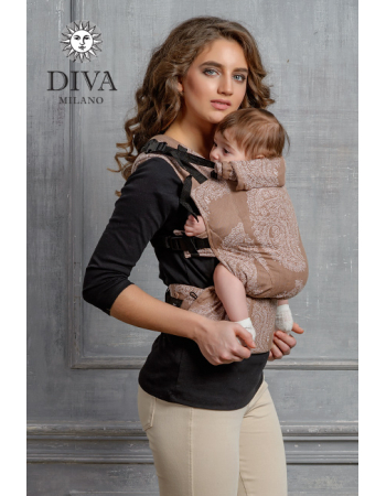 Diva Essenza Wrap Conversion Buckle Carrier: Moka