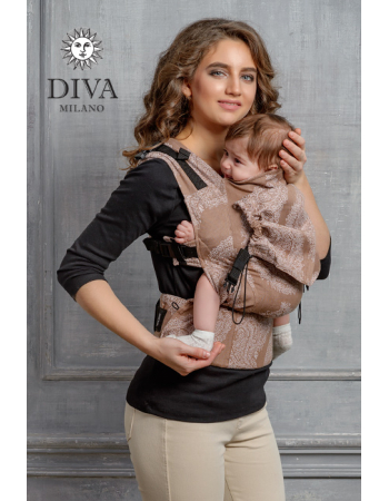 Diva Essenza Wrap Conversion Buckle Carrier: Moka