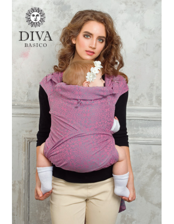 Diva Toddler Mei Tai 100% cotton: Perla