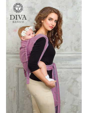 Diva Toddler Mei Tai 100% cotton: Perla