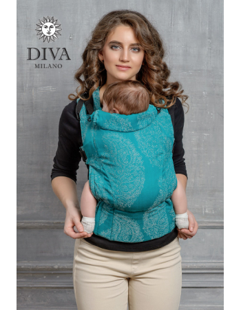 Diva Essenza Wrap Conversion Buckle Carrier: Smeraldo