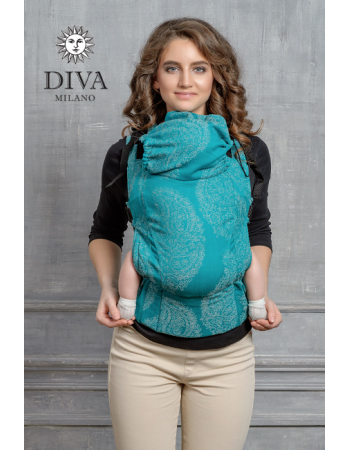 Diva Essenza Wrap Conversion Buckle Carrier: Smeraldo